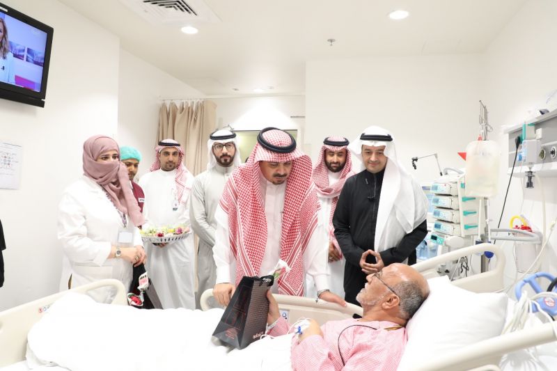 مجمع الملك عبدالله الطبي بجدة ينشر الإبتسامة في وجوه مرضاه إحتفالاً بالعيد
