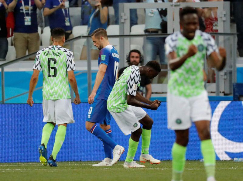 نيجيريا تتغلب على إيسلندا بهدفي ( موسى )