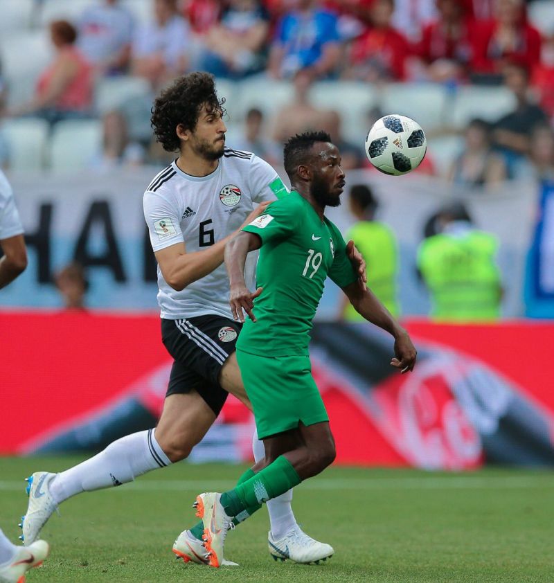 منتخبنا السعودي يتغلب على المنتخب المصري بهدفي سلمان وسالم