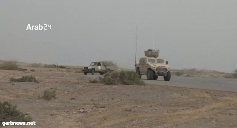 القوات اليمنية تستعيد مفرق حيس و العدين مع تزايد هروب المليشيات