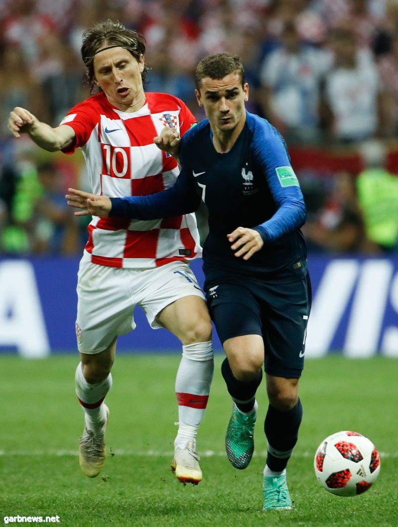 المنتخب الفرنسي بطلاً لكأس العالم 2018
