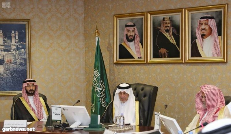 أمير مكة المكرمة يستقبل رئيس مجلس أمناء مجمع اللغة العربية على الشبكة العالمية