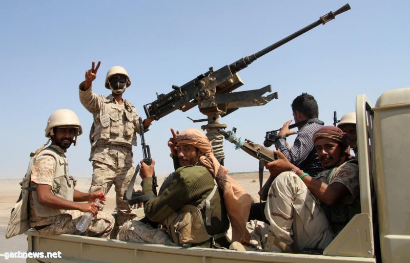 قوات الجيش اليمنى تتصدى لهجوم  مليشيات الحوثي جنوب الحديدة