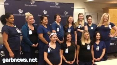16 ممرضة حاملا في قسم الرعاية المركزة بمستشفى واحد في أريزونا
