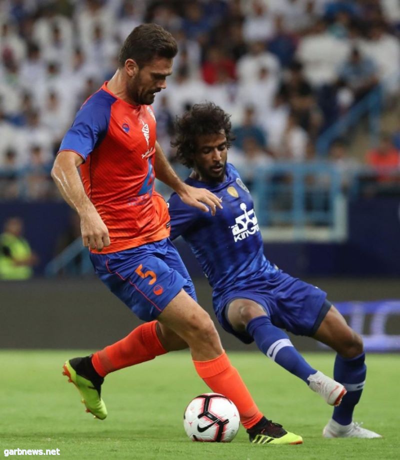 الهلال يتخطى الفيحاء بجزائية كنو