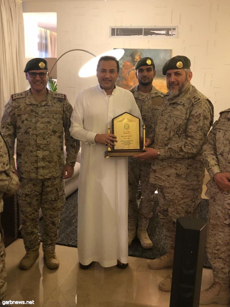 سفير خادم الحرمين الشريفين لدى الأردن يستقبل مدير عام الإدارة العامة للشؤون الدينية للقوات المسلحة السعودية