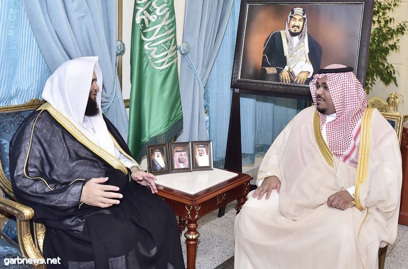 نائب أمير نجران يلتقي مدير فرع الشؤون الإسلامية والدعوة والإرشاد بالمنطقة