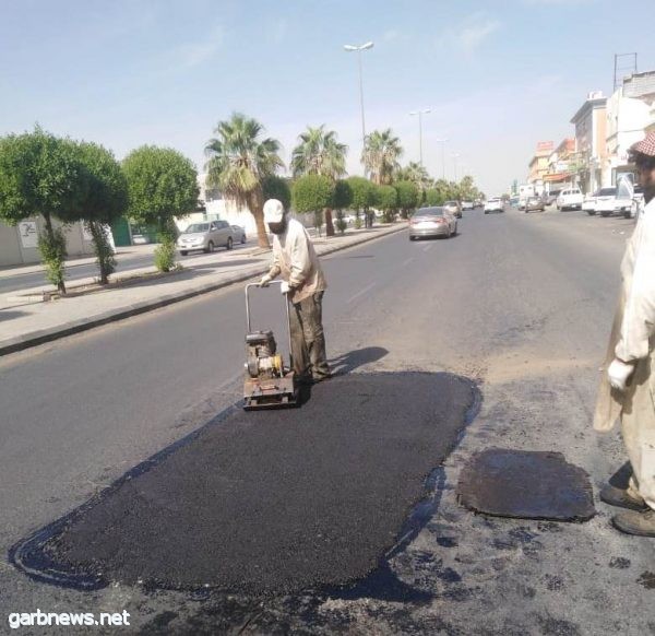 أمانة الطائف تؤهل شبكة الطرق الداخلية وتعالج 352 ملاحظة في شهر