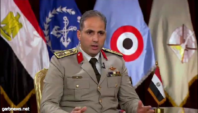 المتحدث العسكري المصري على شاشة قناة مصر الأولى في أول حوار تليفزيوني