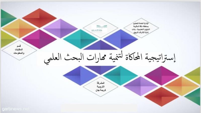 ملتقى استراتيجيات مقرر مهارات البحث ومصادر المعلومات بالإشراف التربوي