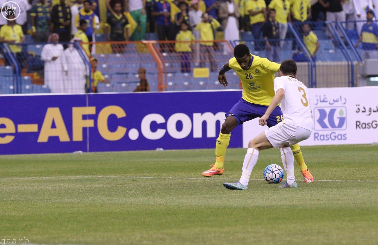 دوري أبطال آسيا : النصر يتعادل مع بونيودكور الأوزبكي