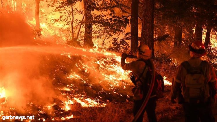 إجلاء آلاف الأشخاص بسبب حريق غابات في كاليفورنيا