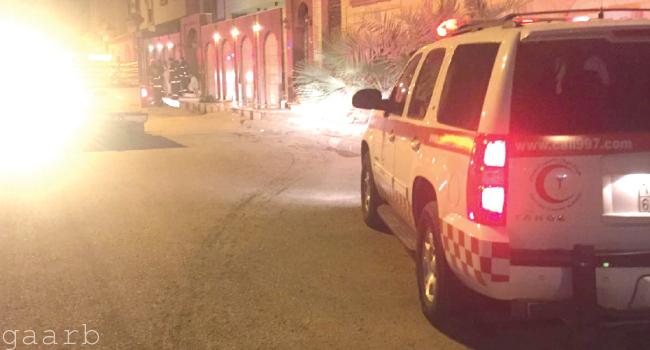 إصابة ثلاثة في انفجارأسطوانة غاز بالمدينة المنورة