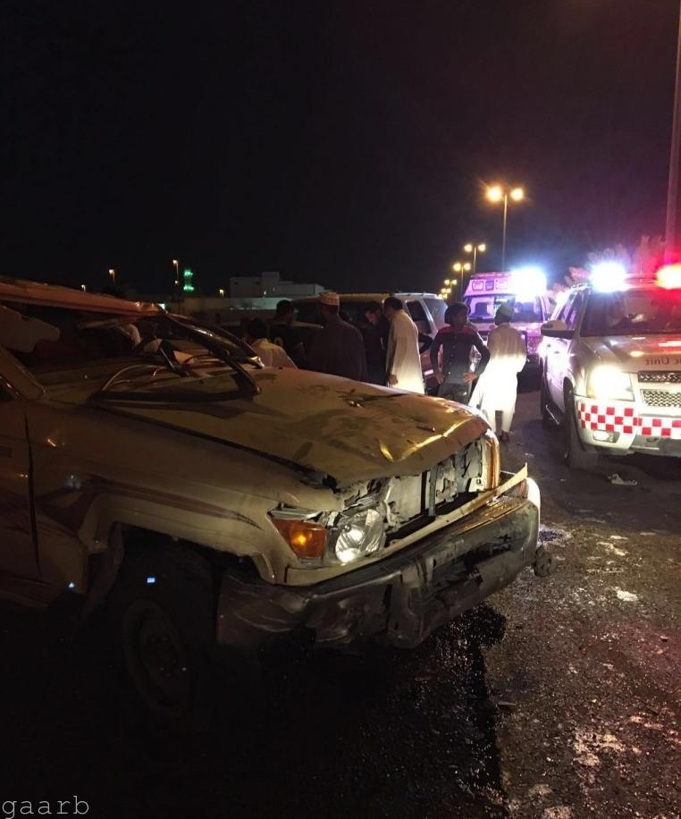 المدينة: إصابة 8 في حادثين خلال أقل من ساعة في طريق الهجرة والعزيزية