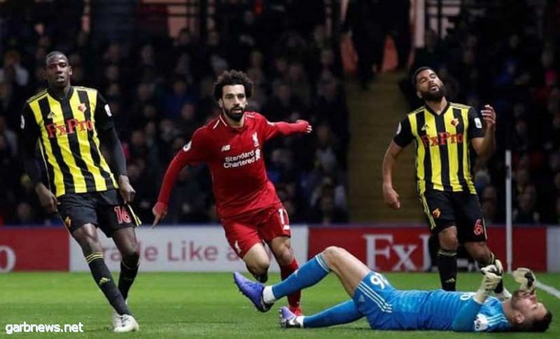 صلاح يقود ليفربول للفوز بثلاثية على واتفورد في الدوري الإنجليزي الممتاز