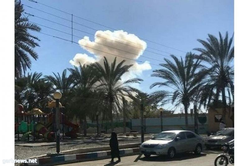 شاهد .. اللحظات الأولى للتفجير الانتحاري جنوب شرقي إيران