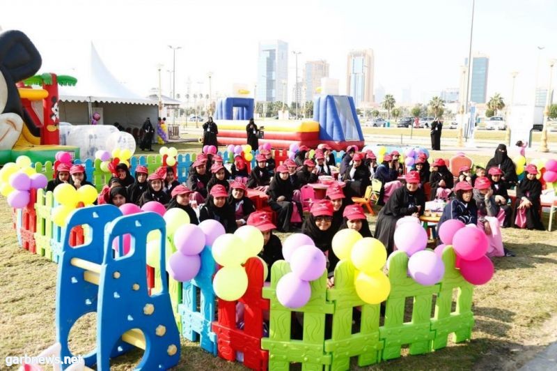 فتاة الخليج تختتم المهرجان الوطني لذوي الإعاقة بالخبر بحضور ١٠ الآف زائر