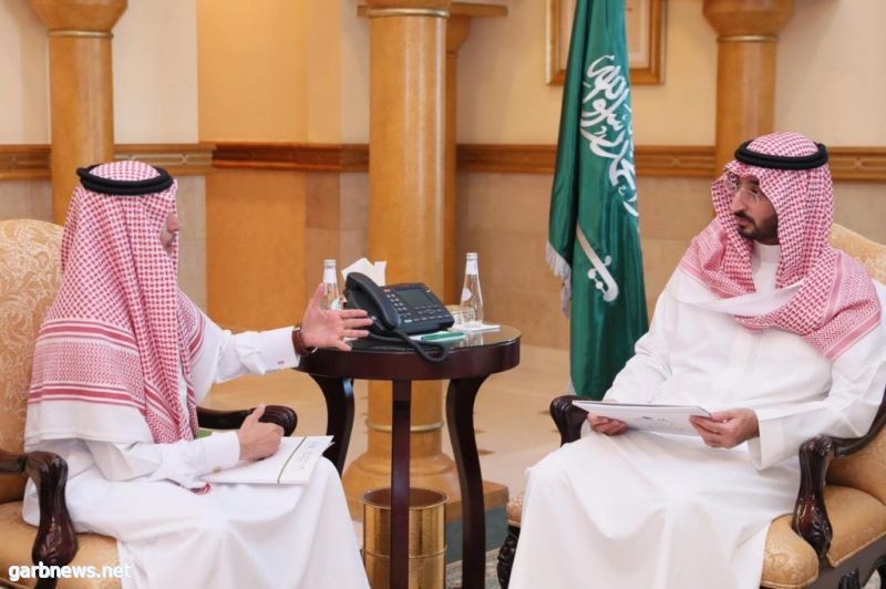 نائب أمير منطقة مكة يلتقي أمين الطائف