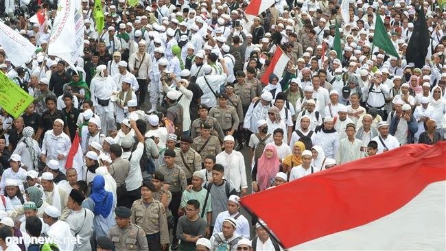مسيرات في جاكرتا ضد تعامل الصين مع مسلمي “الويغور”