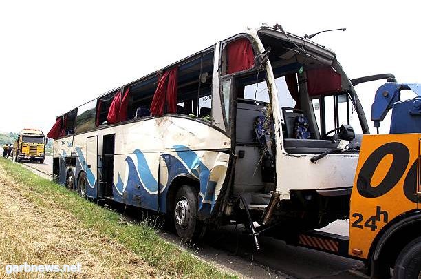 مقتل 5 أشخاص إثر اصطدام قطار بحافلة تلاميذ في صربيا