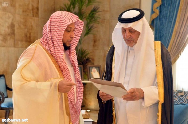 الأمير خالد الفيصل يستقبل مدير فرع هيئة الأمر بالمعروف والنهي عن المنكر بمنطقة مكة المكرمة