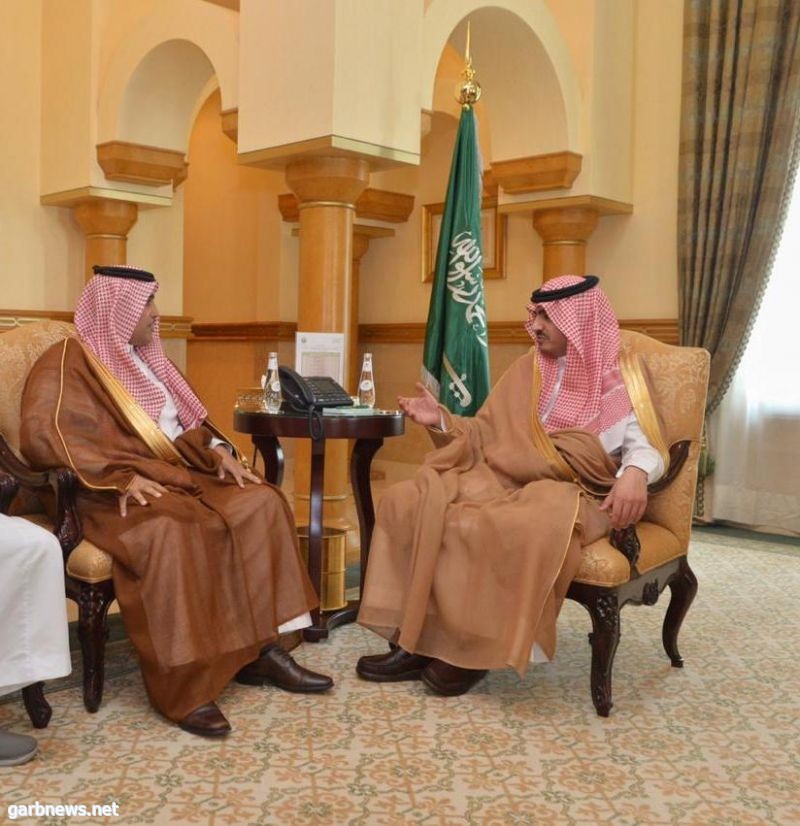 نائب أمير مكة المكرمة يستقبل قيادات المنطقة