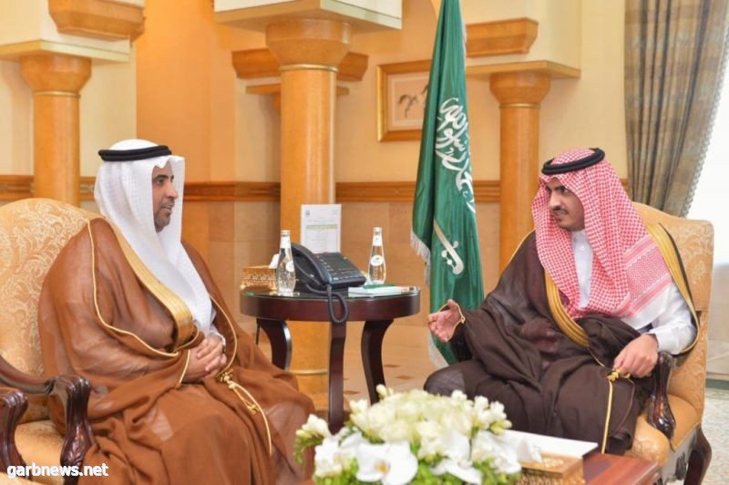 نائب أمير منطقة مكة يستقبل رئيس القطاع الغربي لشركة الكهرباء