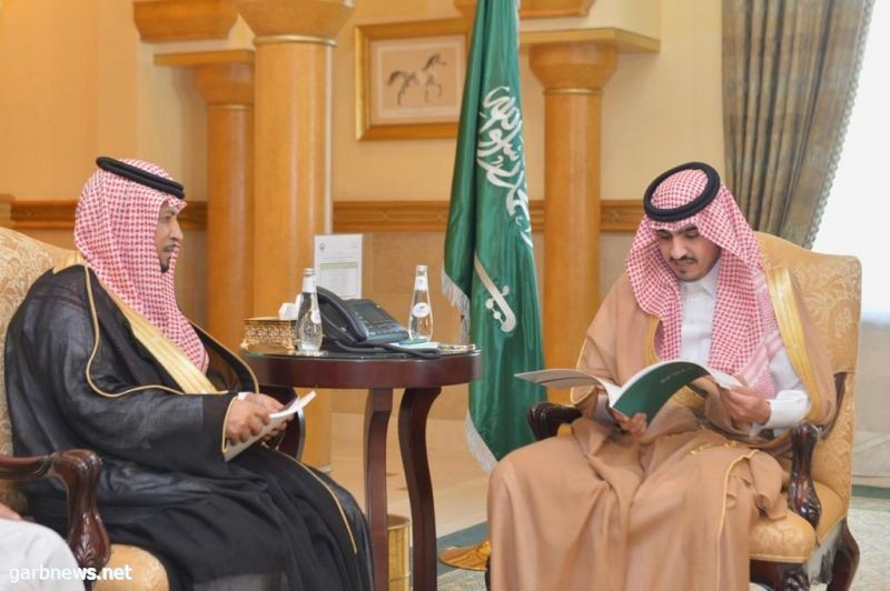 نائب أمير مكة يستقبل رئيس المحكمة العامة بجدة