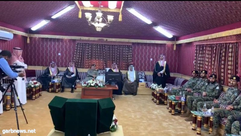 الأمير تركي بن هذلول يتفقد قوة الأفواج الأمنية بمنطقة نجران " فيديو"