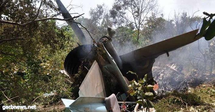تحطم طائرة عسكرية غربي الجزائر
