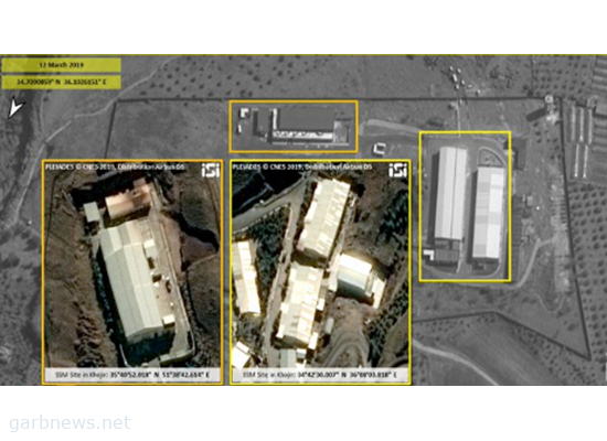 تقرير إسرائيلي بالصور يكشف عن موقع إيراني لإنتاج صواريخ أرض-أرض دقيقة قرب طرطوس بسوريا