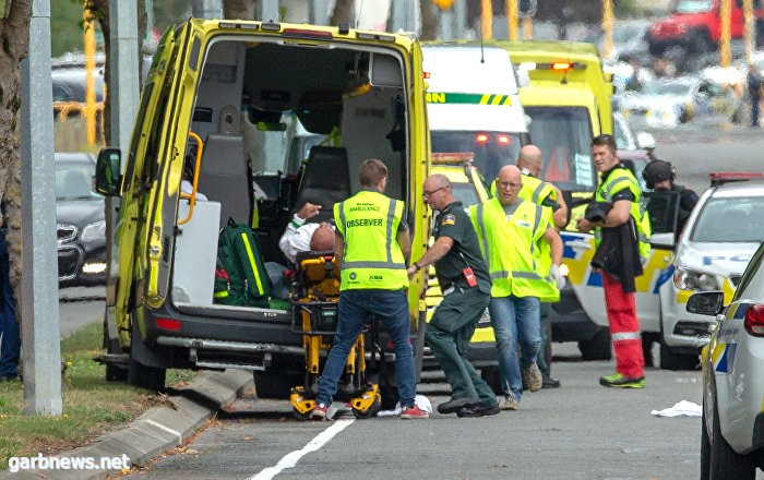 مصرع وإصابة 60 شخصاً نتيجة الهجومين على مسجدين في نيوزيلندا " بالصور"