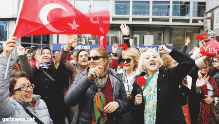 المدن التركية الكبرى ترفض حزب العدالة والتنمية الحاكم