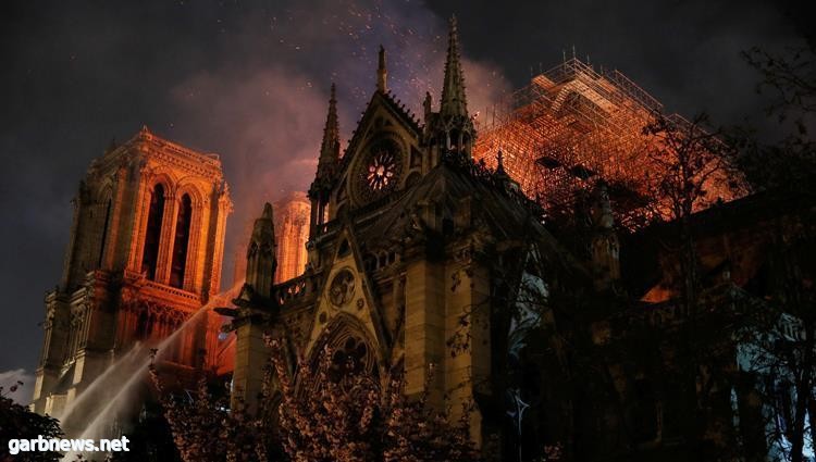 حريق كاتدرائية "نوتردام" يثير صدمة في فرنسا والغرب