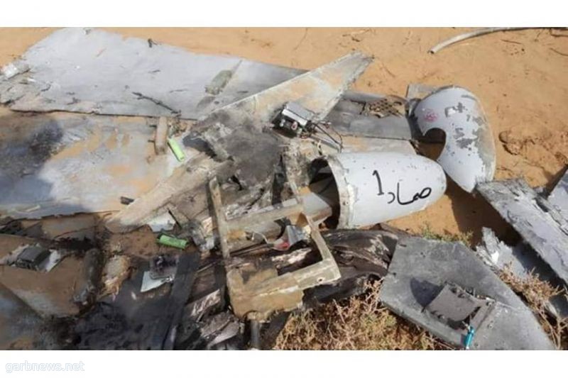 الجيش اليمني يسقط طائرة حوثية إيرانية بدون طيار في مدينة التحيتا
