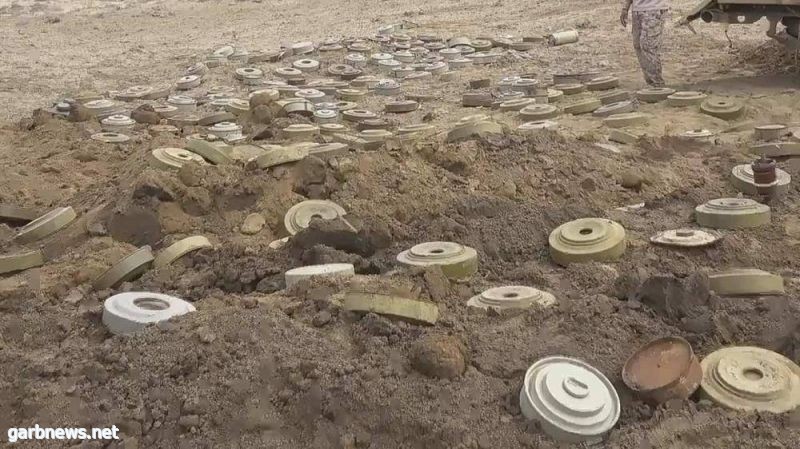 انتزاع أكثر من 5 آلاف لغم زرعتها ميليشيات الحوثي في محافظة الجوف