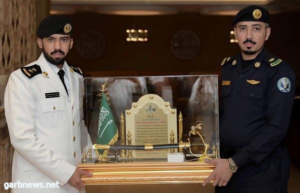 آل سالم يحتفل بتخرجه من كلية الملك عبدالعزيز الحربية
