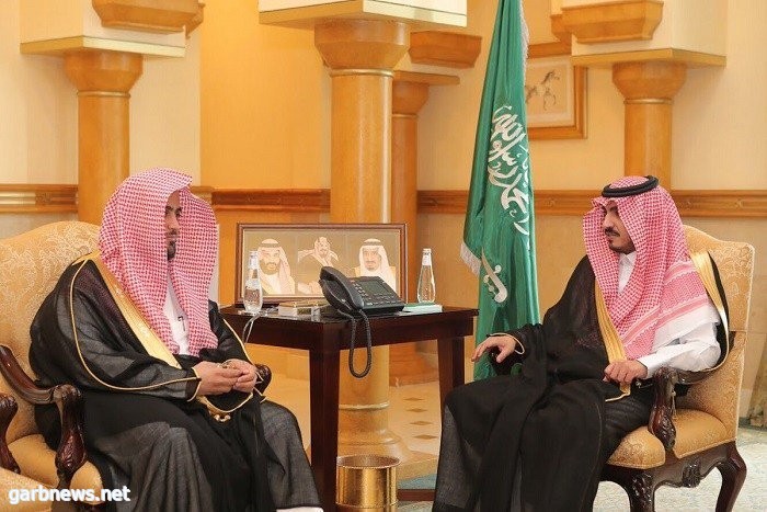 نائب أمير مكة يستقبل رئيس المحكمة العامة بجدة
