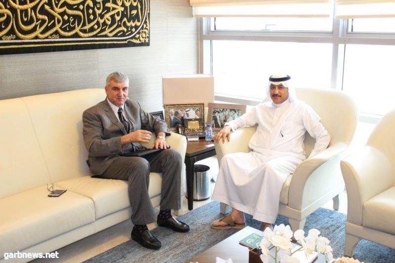 سفير المملكة العربية السعودية في الأردن يستقبل السفير البلغاري