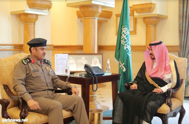نائب أمير منطقة مكة المكرمة يستقبل مدير الدفاع المدني المُعيّن حديثاً