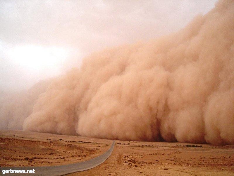 "المسند" يوضح خريطة مواعيد بداية موسم الغبار على جازان