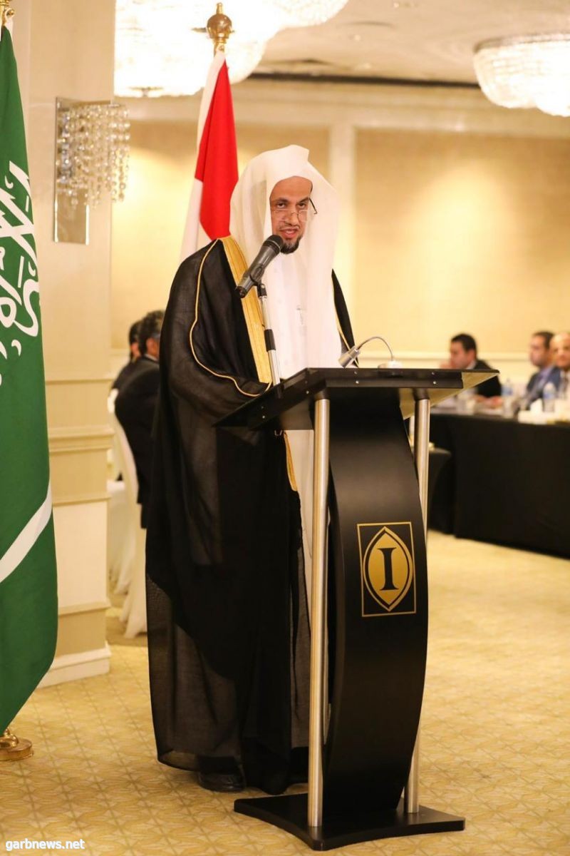 الشيخ سعود المعجب يشارك في اجتماع جمعية النواب العموم العرب