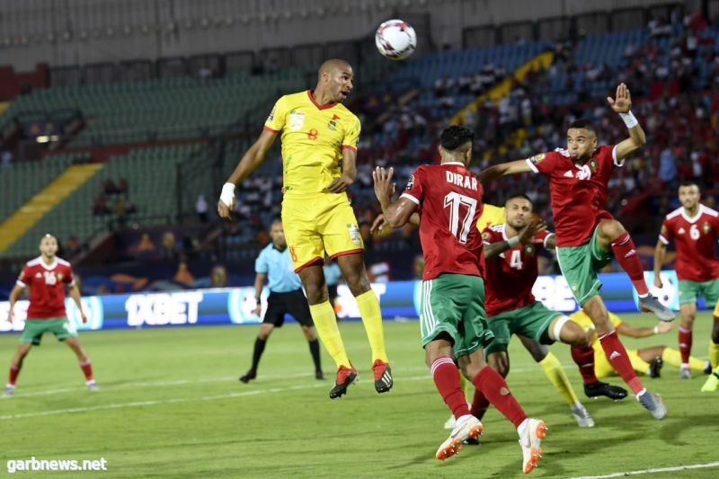 منتخب بنين يفجر مفاجاة ويقصي متتخب المغرب من دور الستة عشر ببطولة أمم أفريقيا بمصر 2019