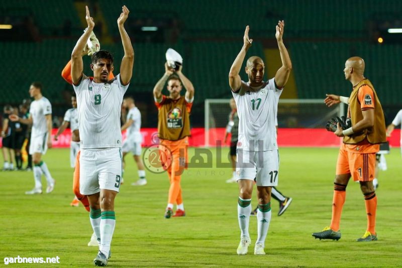 الجزائر تعيد واجهة العرب في بطولة أمم أفريقيا وتبلغ ربع النهائي من البطولة