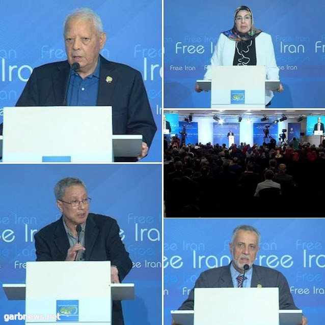 مؤتمر التضامن العربي الإسلامي مع الشعب الإيراني والبديل الديمقراطي لإيران في أشرف الثالث