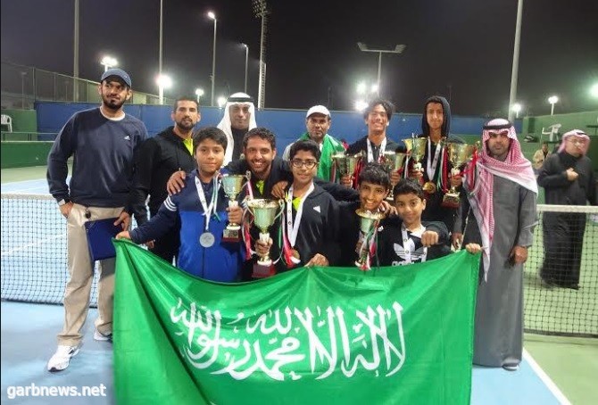 أخضر التنس يحقق البرونز العربي