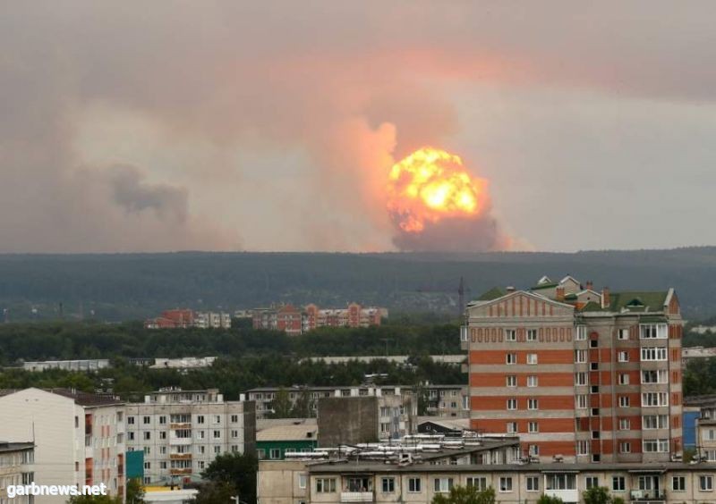 روسيا تعترف بالطابع النووي للانفجار في قاعدة عسكرية