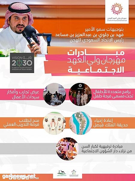 مهرجان #ولي_العهد يدعم المبادرات التطوعية والاجتماعية بـ #الطائف