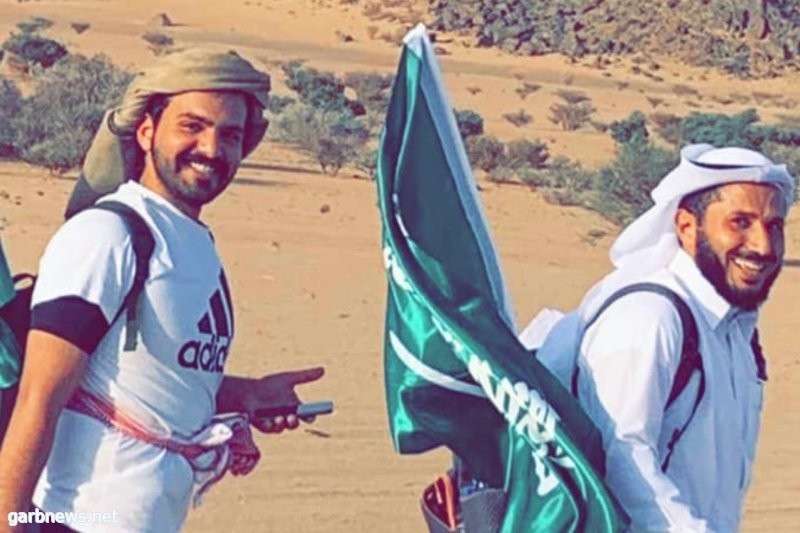 مواطنان سعوديان يتوجّهان مشيًا على الأقدام من نجران إلى الرياض
