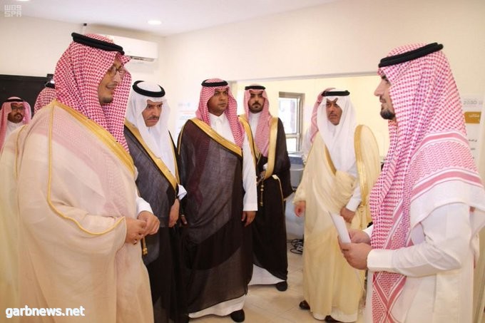 سمو نائب أمير المنطقة الشرقية يدشن مكاتب عدد من الجهات الحكومية بمحافظة بقيق.